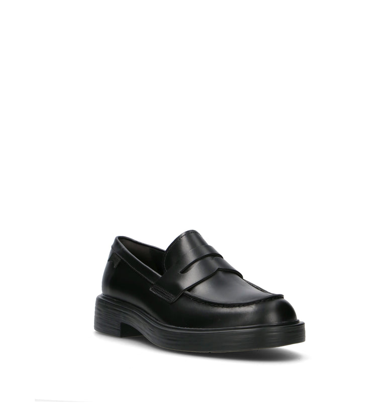 CAMPER Mocassino uomo nero in pelle