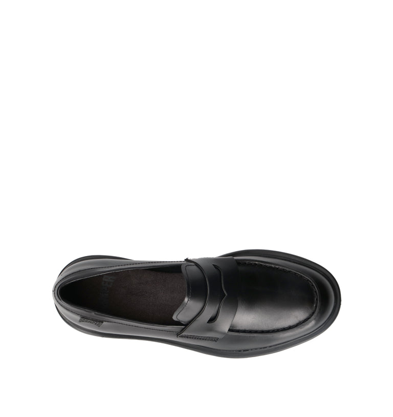 CAMPER Mocassino uomo nero in pelle