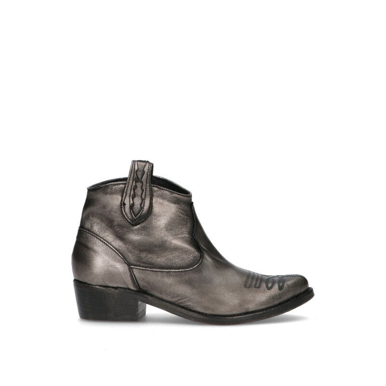 DOROTHYD Tronchetto donna piombo in pelle