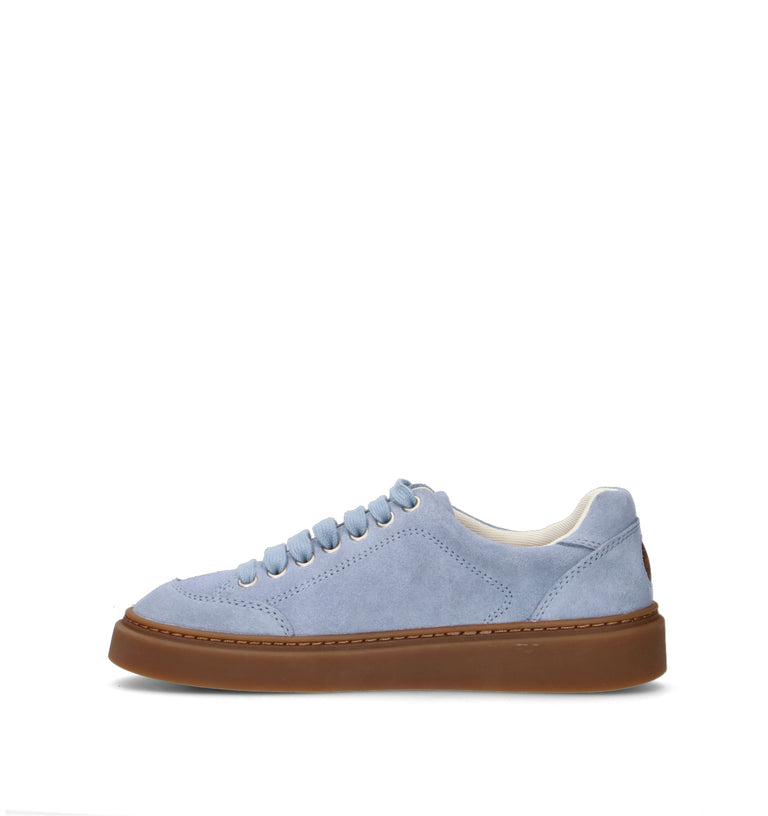 CAMPER Sneaker donna azzurra in suede
