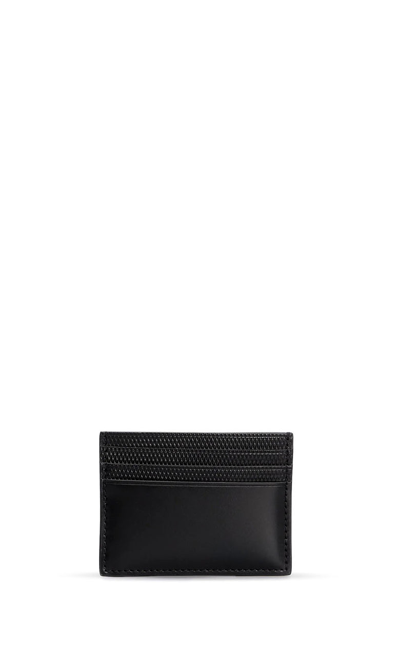 CALVIN KLEIN - Porta carta di credito nera uomo