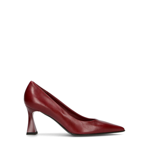 SERGIO LEVANTESI Décolleté donna bordeaux in pelle