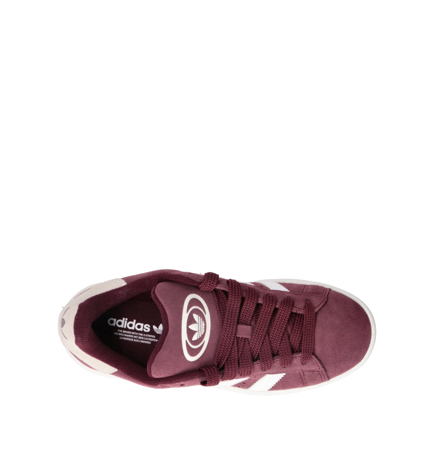 ADIDAS CAMPUS 00S J Sneaker ragazzo bordeaux