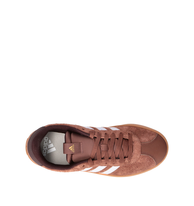 ADIDAS VL COURT 3.0 Sneaker donna marrone in pelle