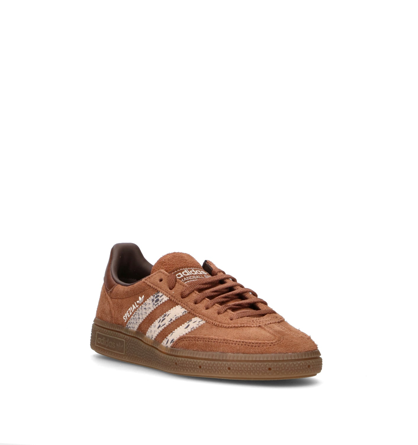 ADIDAS HANDBALL SPEZIAL W Sneaker donna marrone in suede