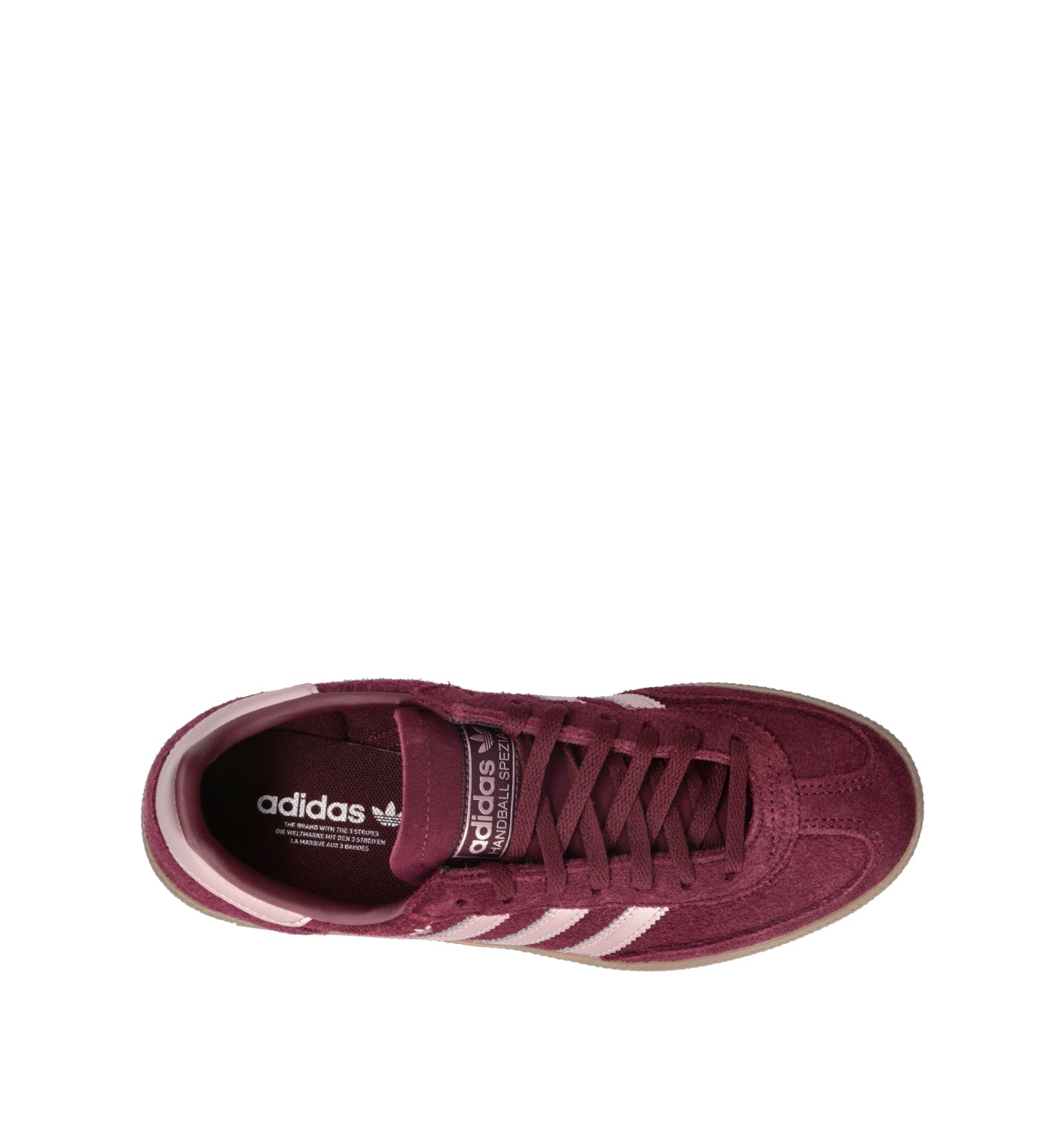 ADIDAS HANDBALL SPEZIAL W Sneaker donna bordeaux in pelle