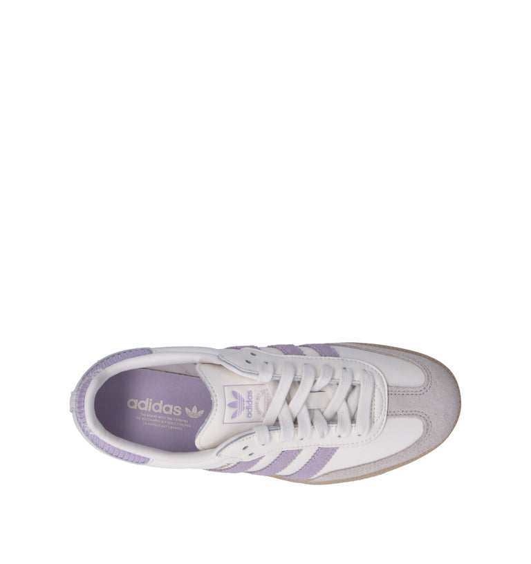 ADIDAS SAMBA OG J Sneaker ragazza bianca/lilla