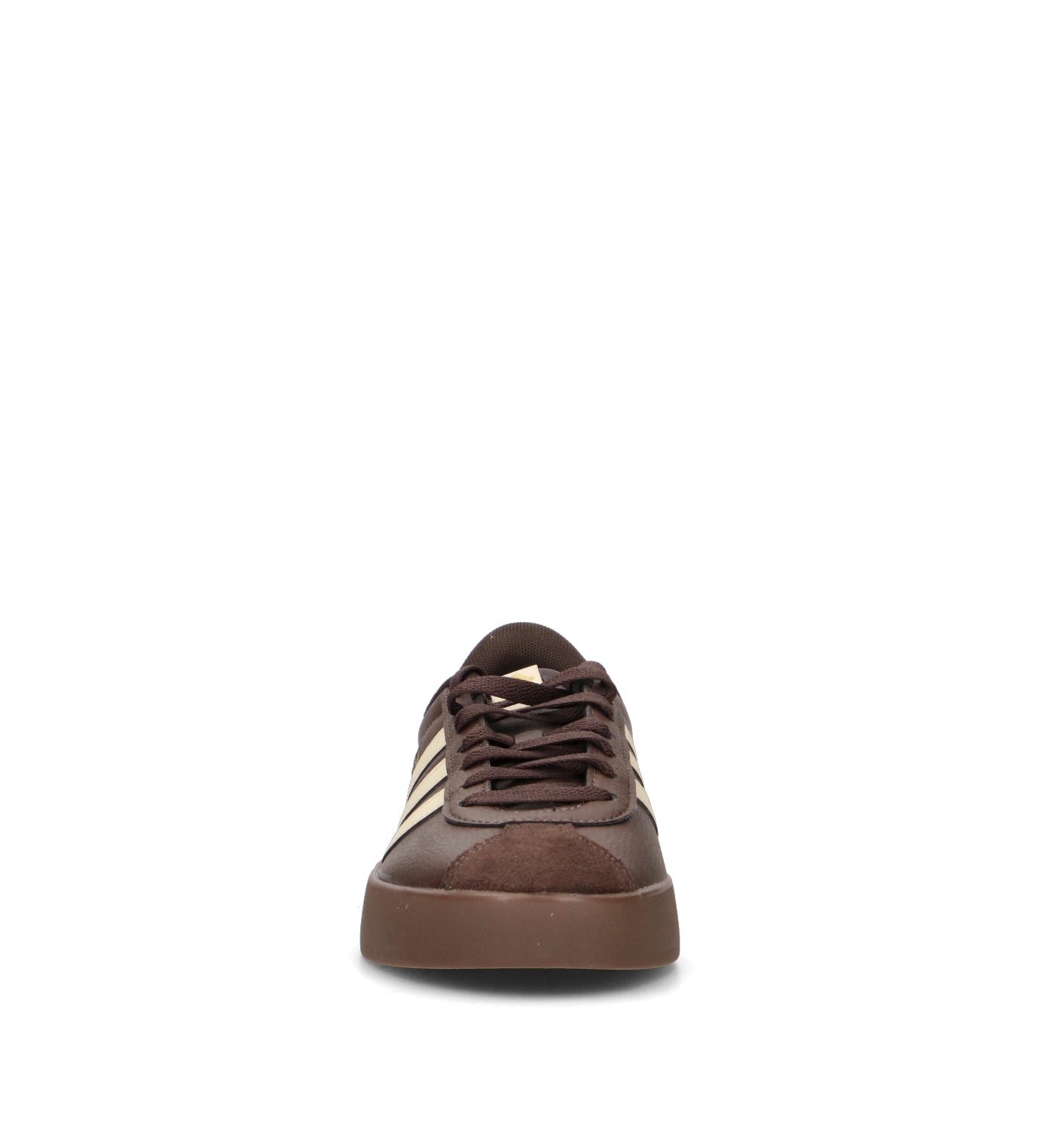 ADIDAS VL COURT 3.0 Sneaker donna marrone in pelle