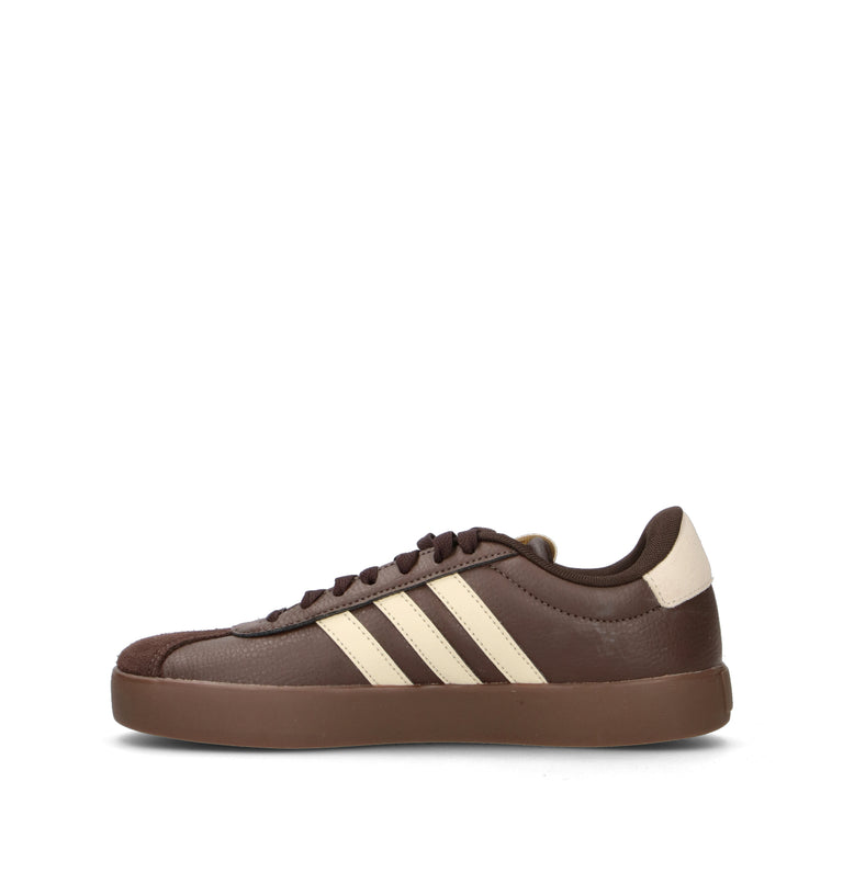 ADIDAS VL COURT 3.0 Sneaker donna marrone in pelle