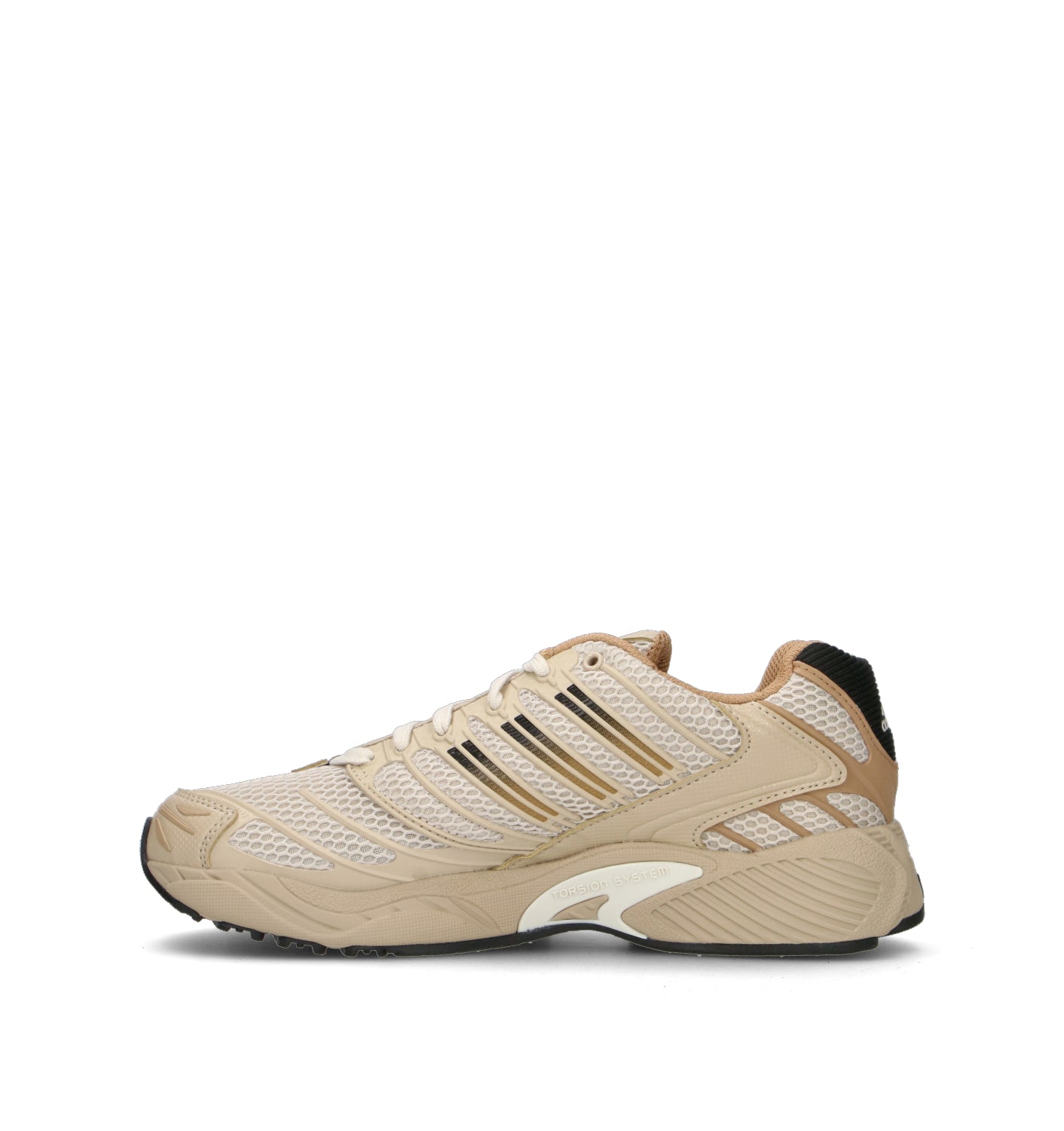ADIDAS ADISTAR CONTROL 3 Sneaker donna beige in tessuto e materiale sintetico