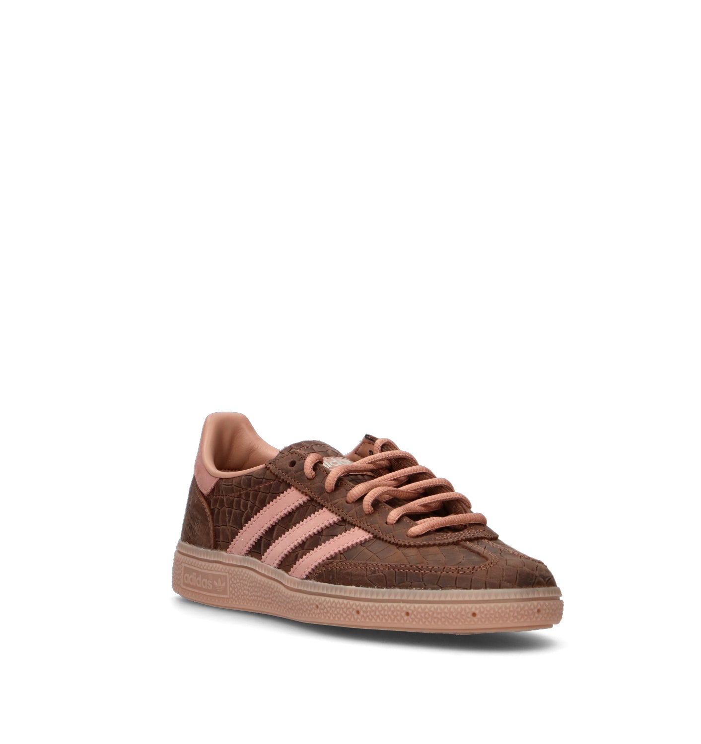 ADIDAS HANDBALL SPEZIAL Sneaker donna marrone in pelle