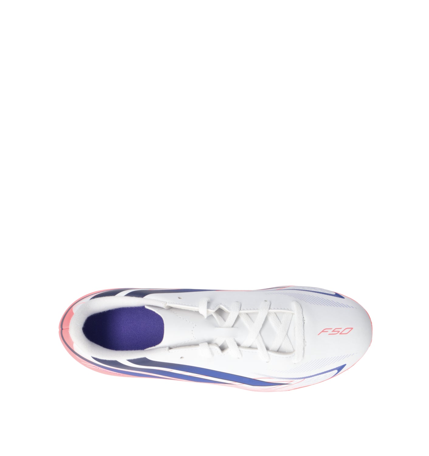 ADIDAS F50 HYPERFAST CLUB FG/MG J Scarpa calcio ragazzo bianca