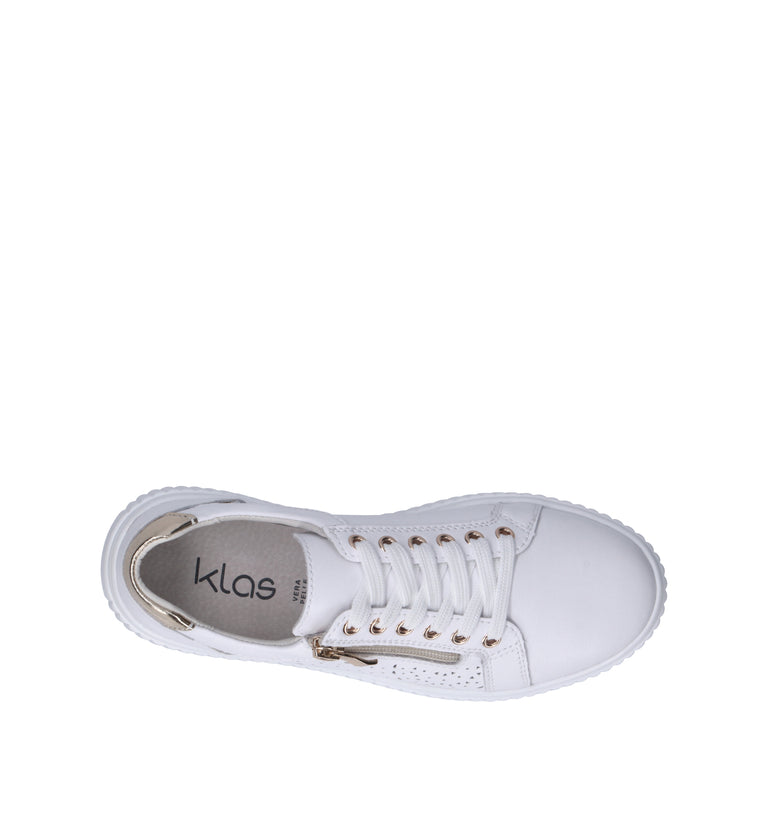 KLAS Sneaker donna bianca in pelle