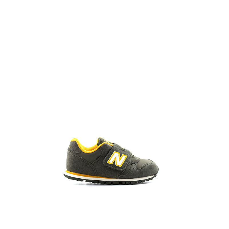 NEW BALANCE 373 Sneaker bimbo verde/gialla in tessuto