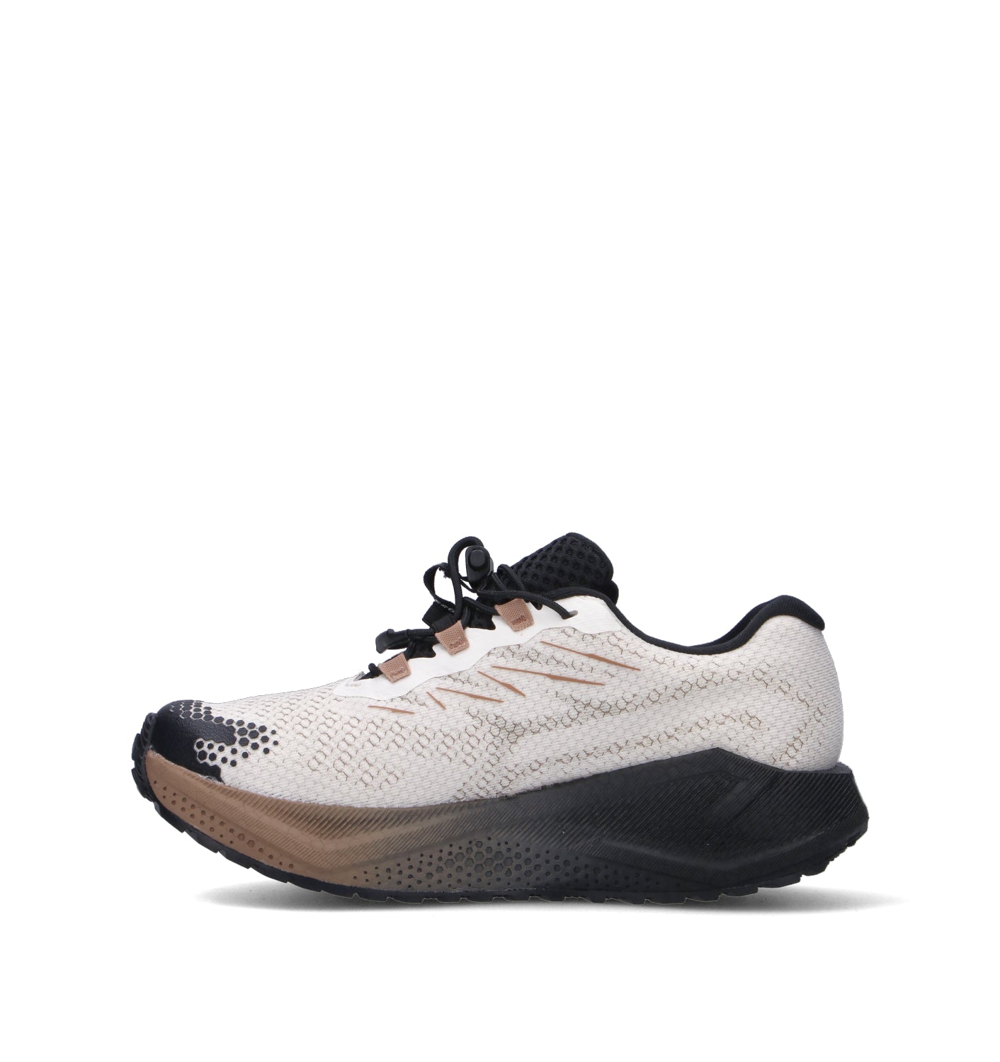 SALOMON AERO BLAZE 4 GRVL GTX W Scarpa running donna vaniglia e nera in gore-tex