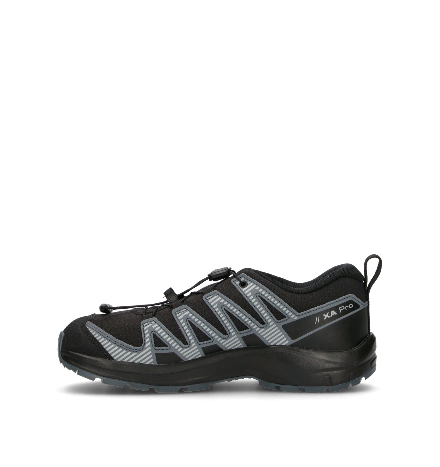 SALOMON XA PRO V8  WP J Scarpa trail running ragazzo nera