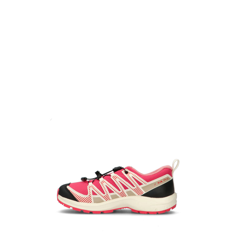 SALOMON XA PRO V8 WP J Scarpa trekking bimba rosa