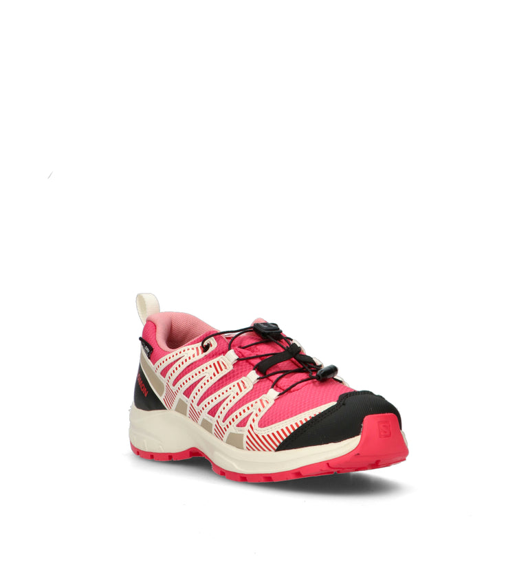 SALOMON XA PRO V8 WP J Scarpa trekking ragazza rosa