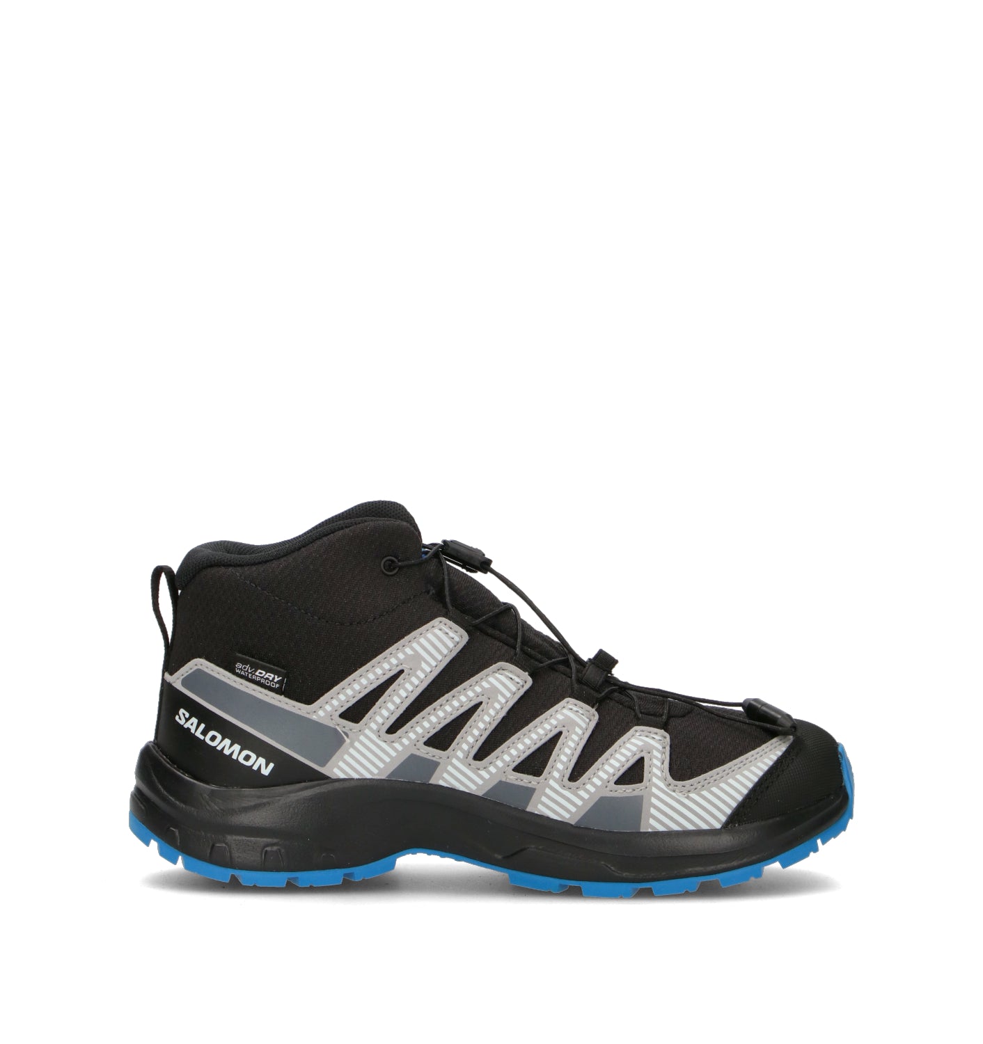 SALOMON XA PRO V8 MID WP J Pedula ragazzo nera waterproof