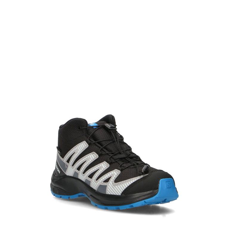 SALOMON XA PRO V8 MID WP J Pedula ragazzo nera waterproof