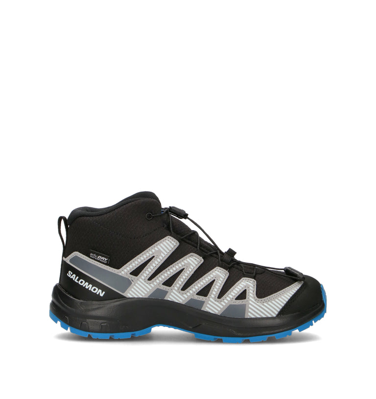 SALOMON XA PRO V8 MID WP J Pedula ragazzo nera waterproof
