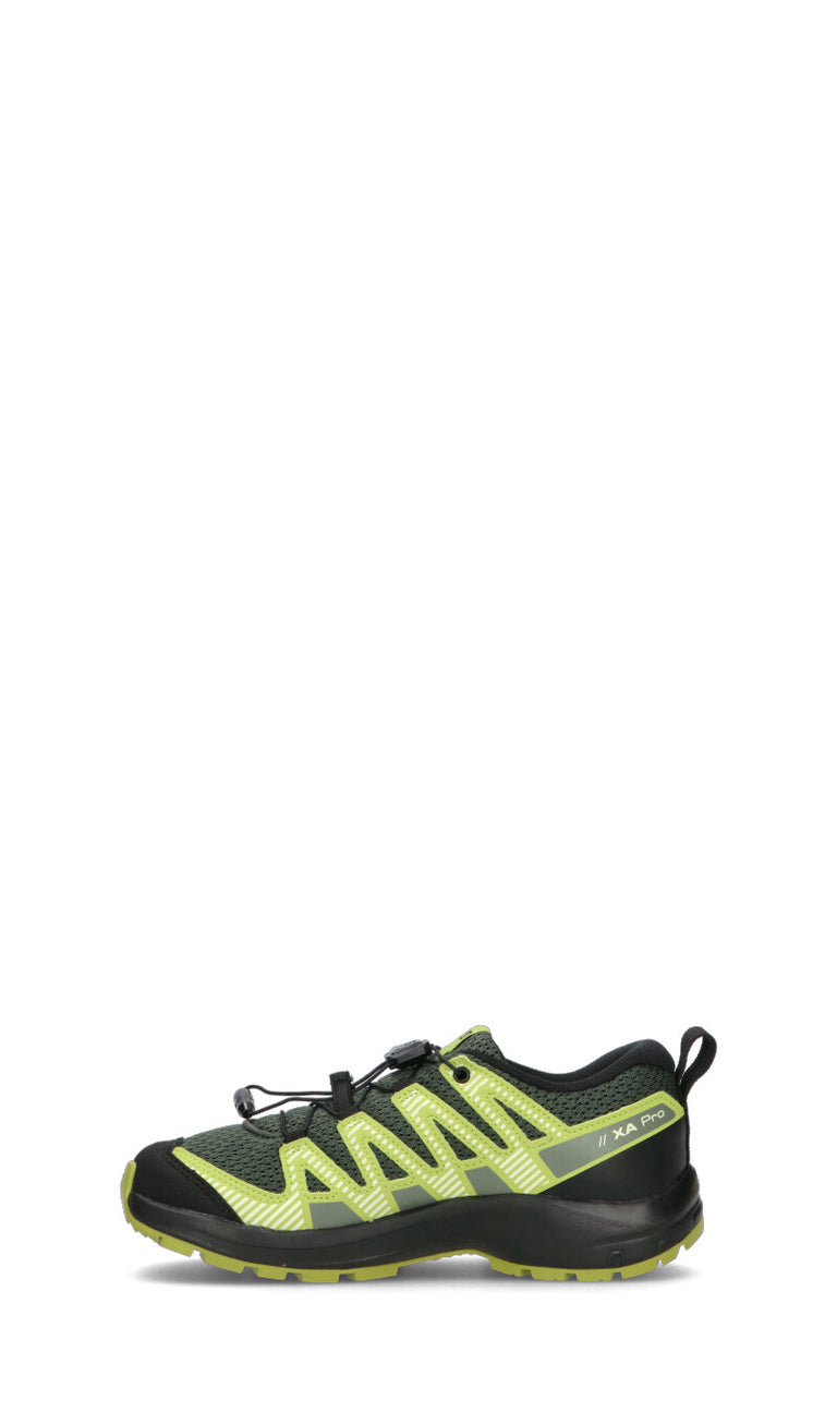 SALOMON XA PRO V8 J Scarpa trekking ragazzo verde