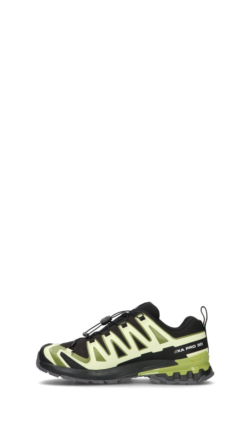SALOMON XA PRO 3D V9 GTX Scarpa trail running uomo nera/verde in gore-tex