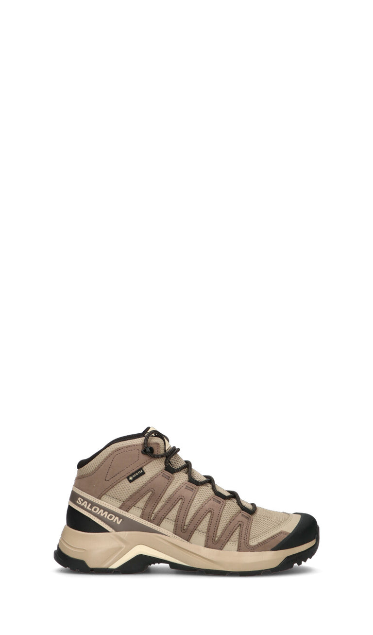 SALOMON X-ADVENTURE RECON MID GTX W Pedula donna beige in gore-tex