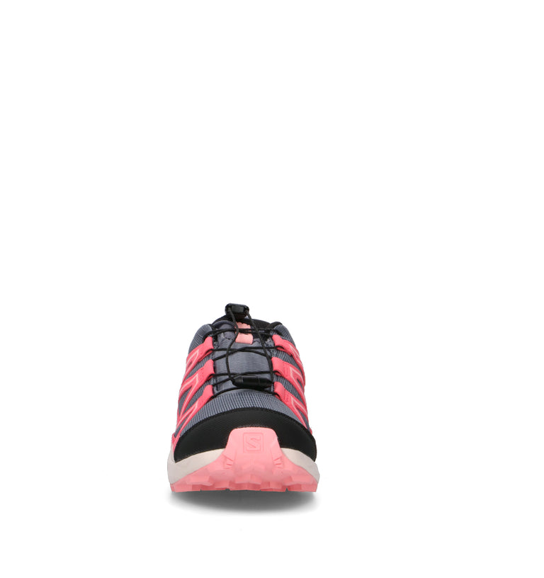 SALOMON SPEEDCROSS WP J Scarpa trekking ragazza grigia/rossa