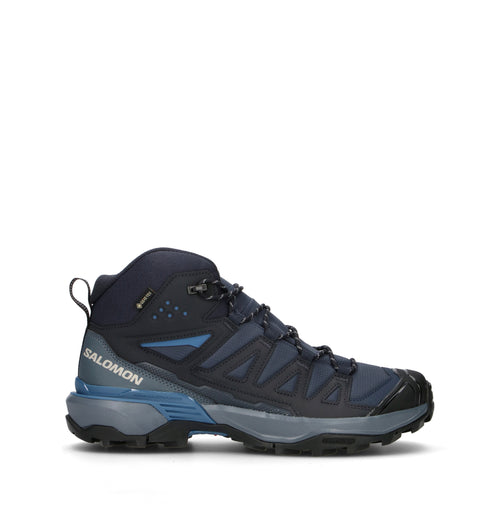 SALOMON X ULTRA 360 MID GTX Pedula uomo nera/blu in gore-tex