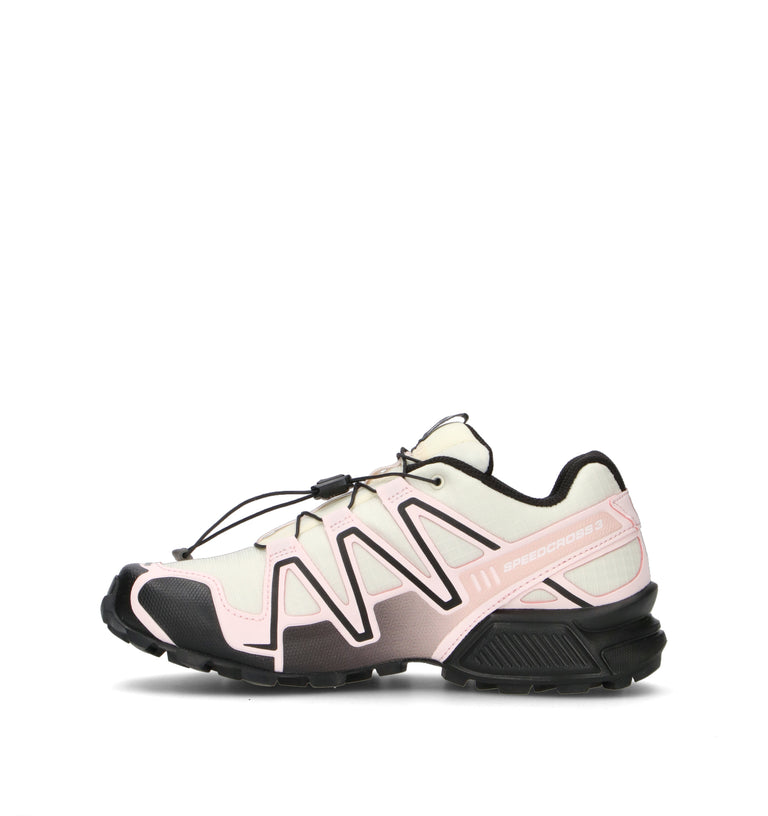 SALOMON SPEEDCROSS 3 Scarpa trail running donna vaniglia/rosa