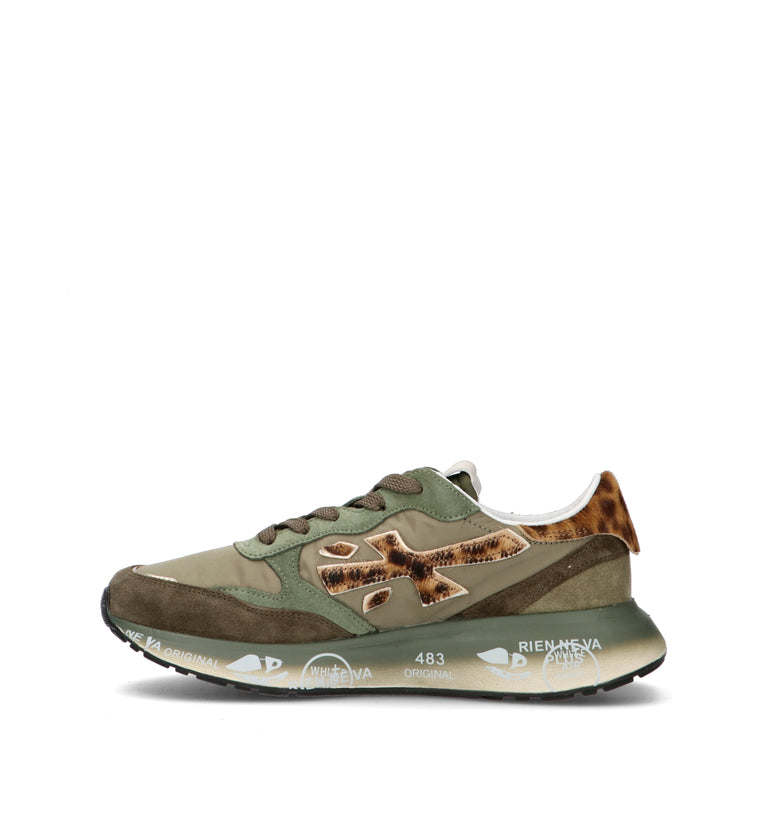 PREMIATA LAURYN Sneaker uomo militare