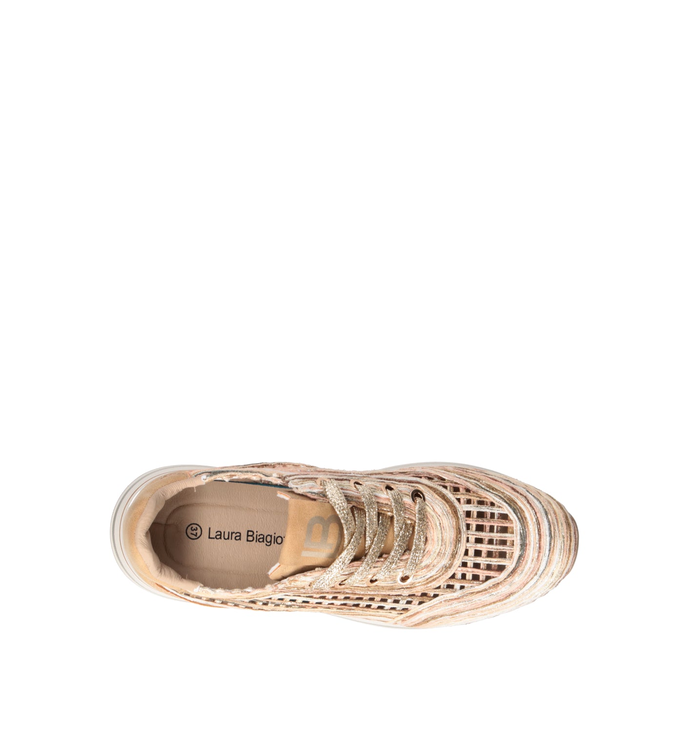 LAURA BIAGIOTTI Sneaker donna beige