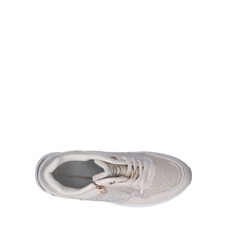LAURA BIAGIOTTI Sneaker donna beige
