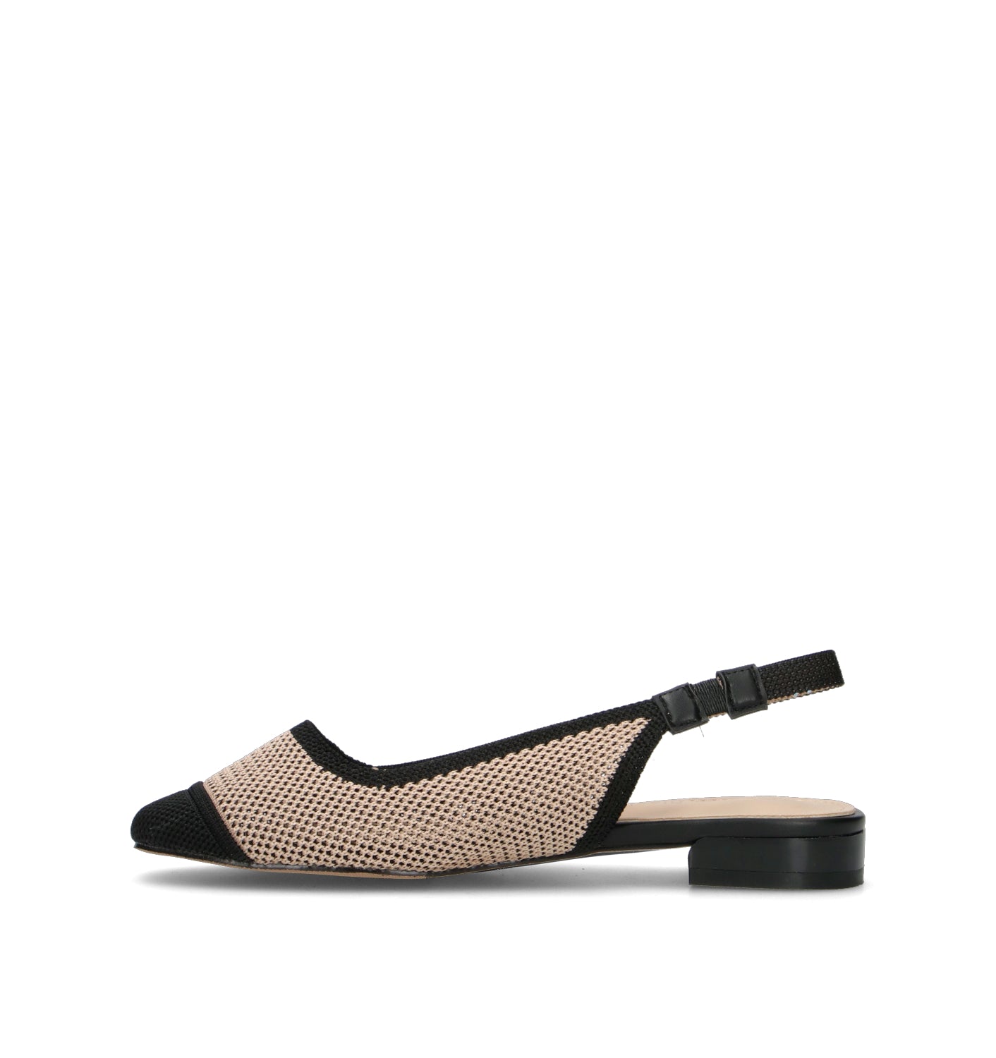 LAURA BIAGIOTTI Slingback donna beige/nera