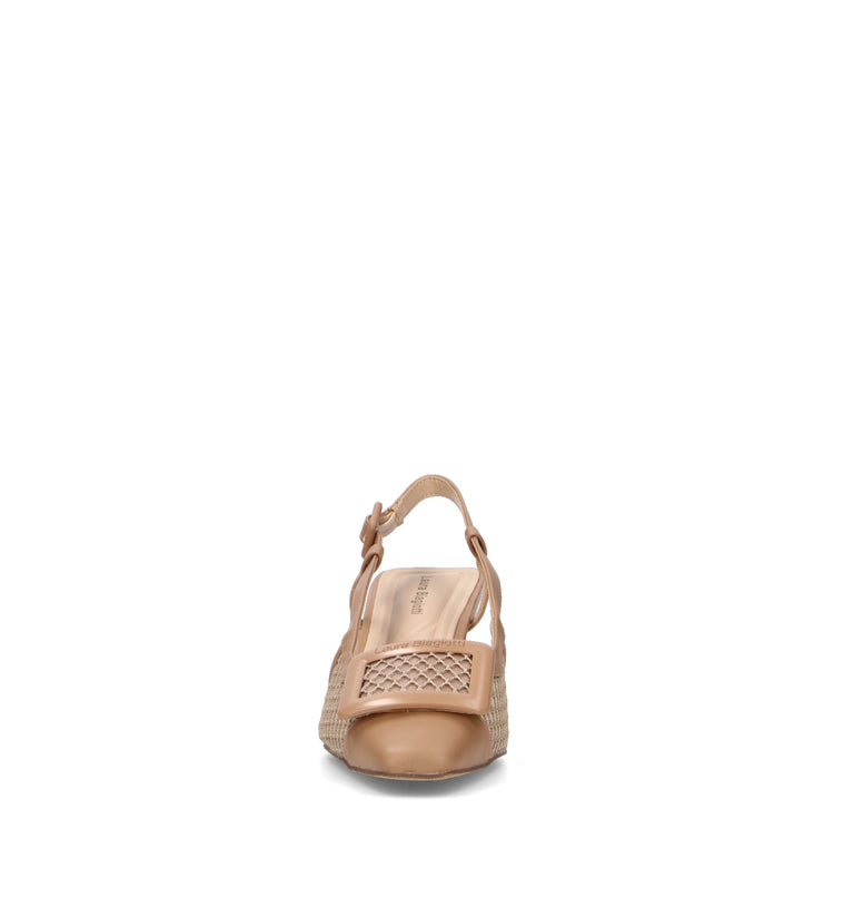 LAURA BIAGIOTTI Slingback donna sabbia