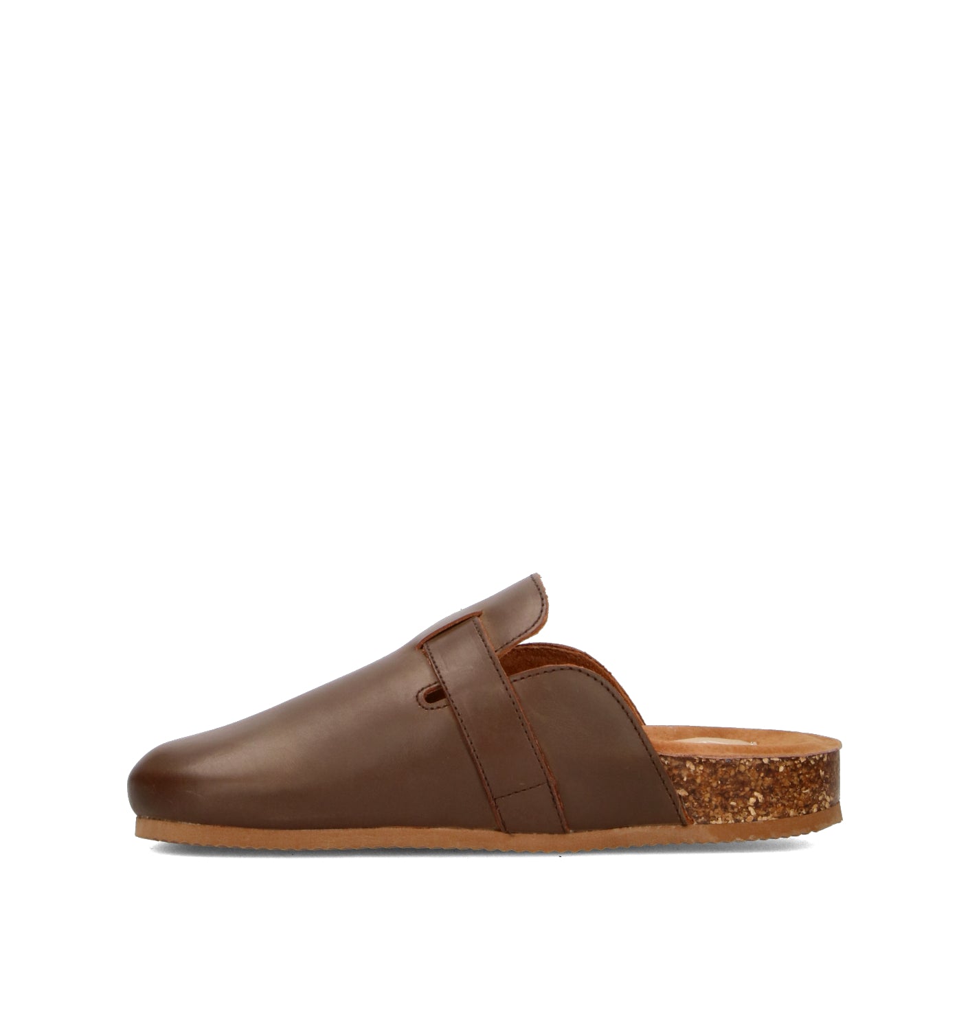 CLARKS Ciabatta donna marrone in pelle