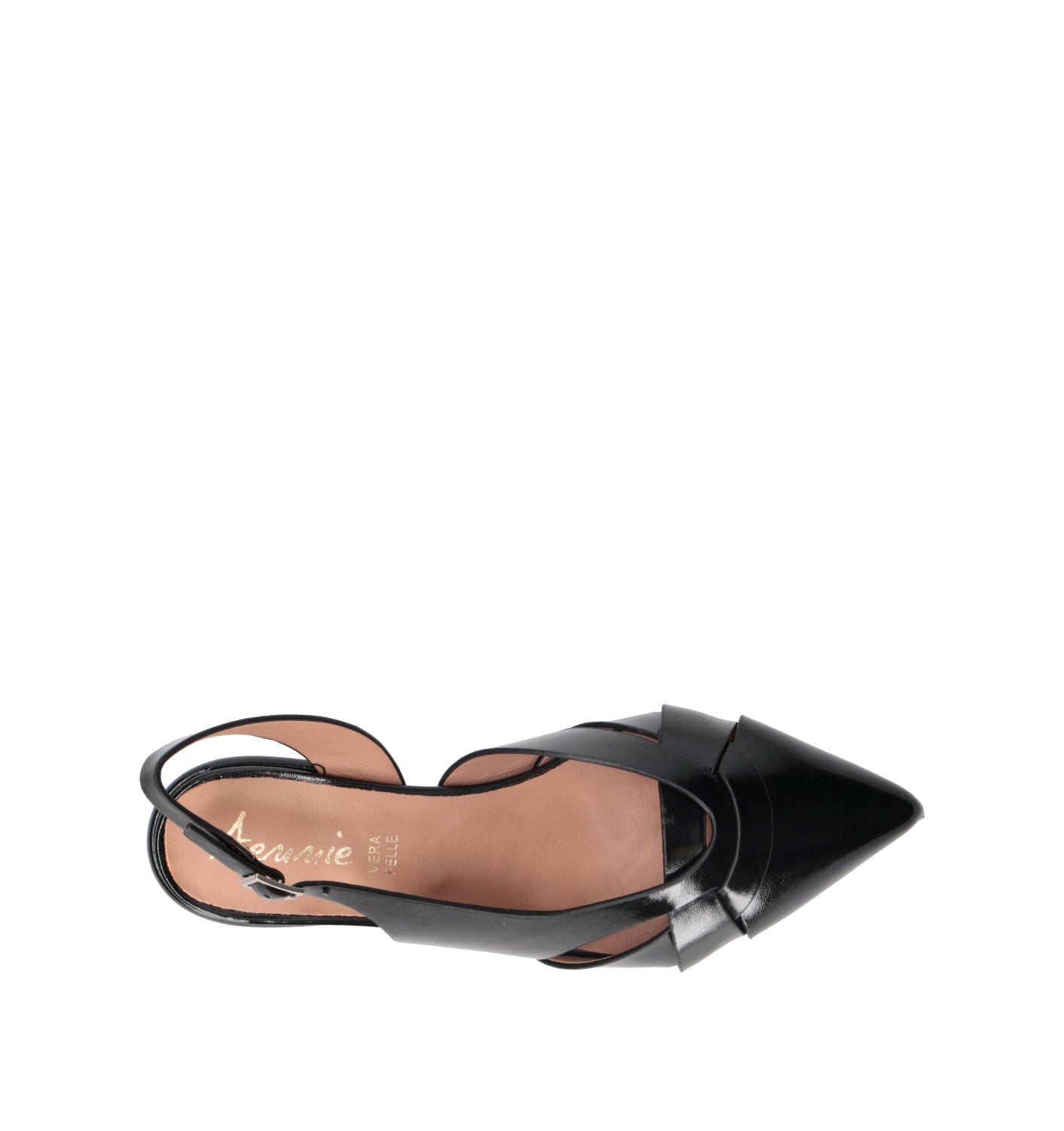 A.ENNIE Slingback donna nera