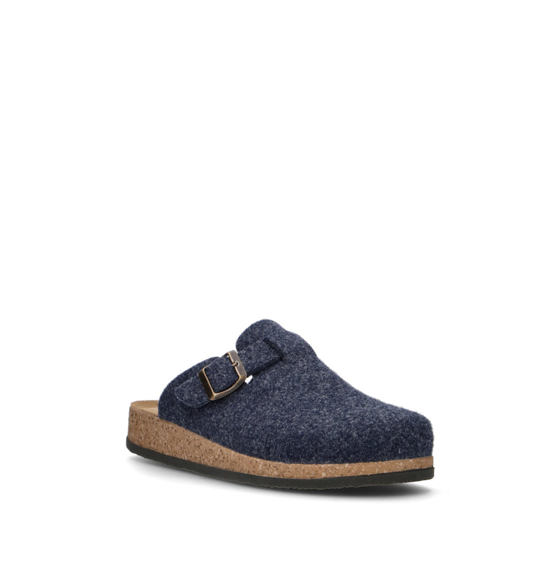 LE TIROLESI Pantofola uomo blu