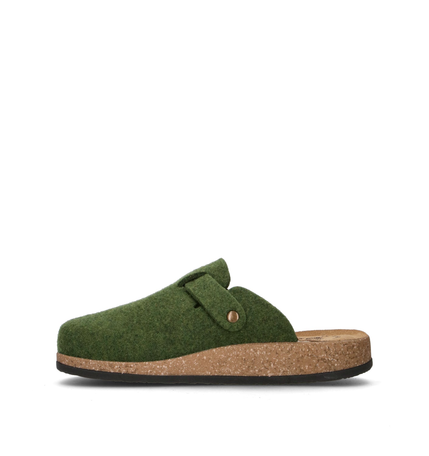 LE TIROLESI Pantofola donna verde