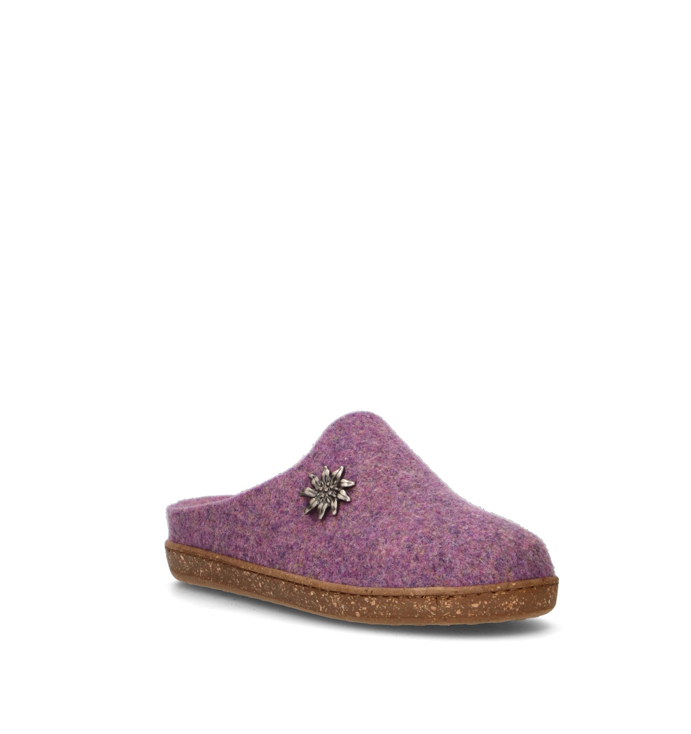 LE TIROLESI Pantofola donna lavanda