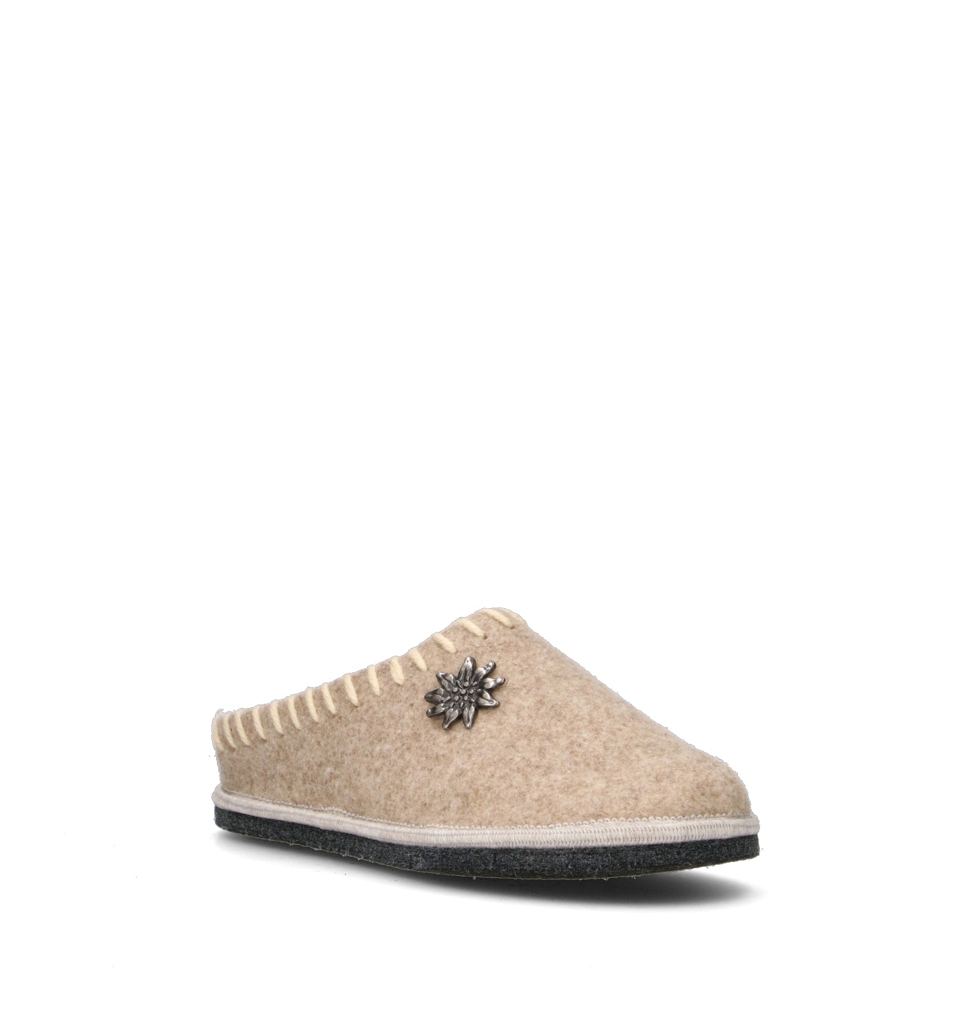 LE TIROLESI Pantofola donna beige