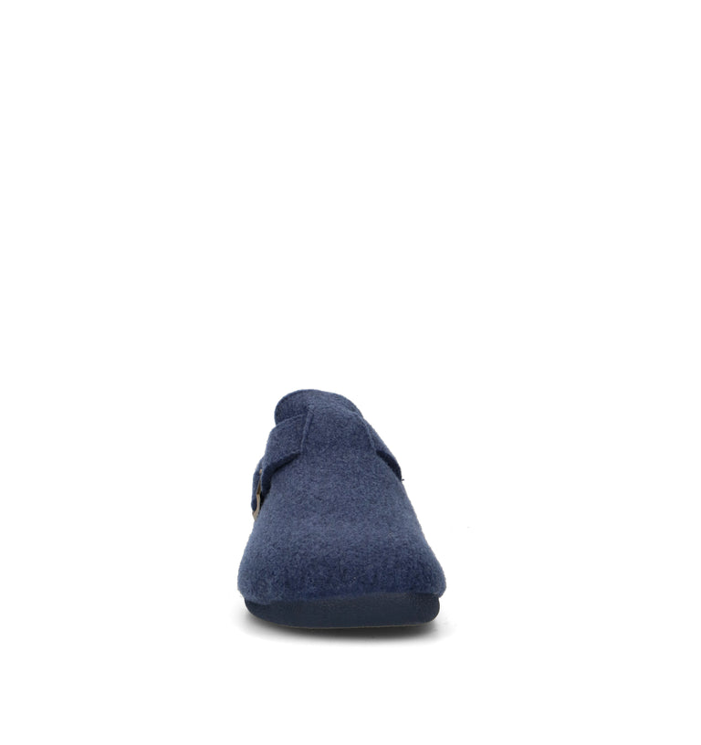 LE TIROLESI Pantofola donna blu