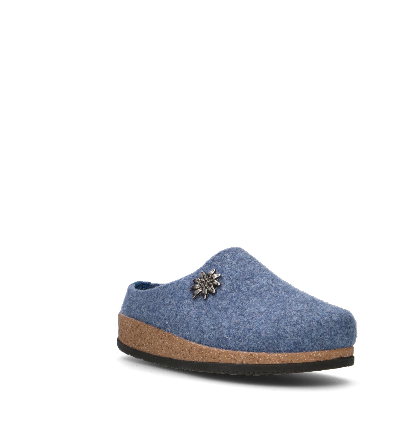 LE TIROLESI Pantofola donna denim