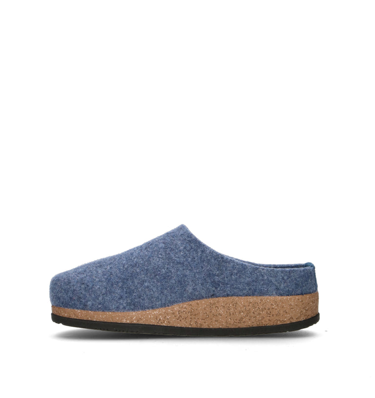LE TIROLESI Pantofola donna denim