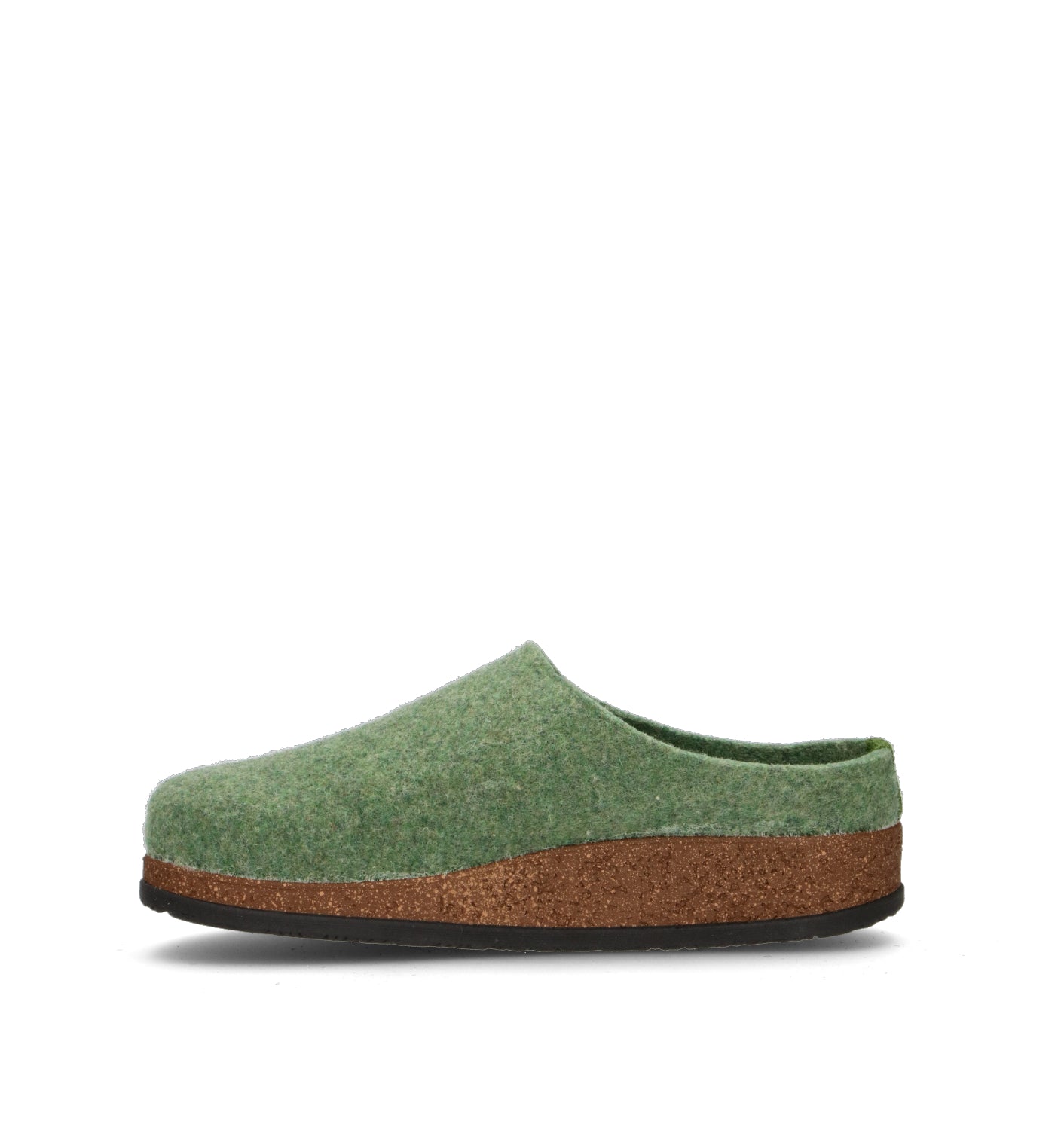 LE TIROLESI Pantofola donna verde