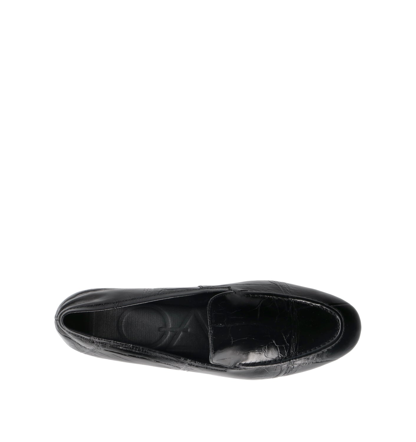 LOAFER Mocassino donna nero in pelle