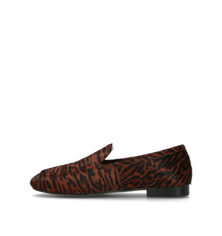 LOAFER Mocassino donna animalier in cavallino