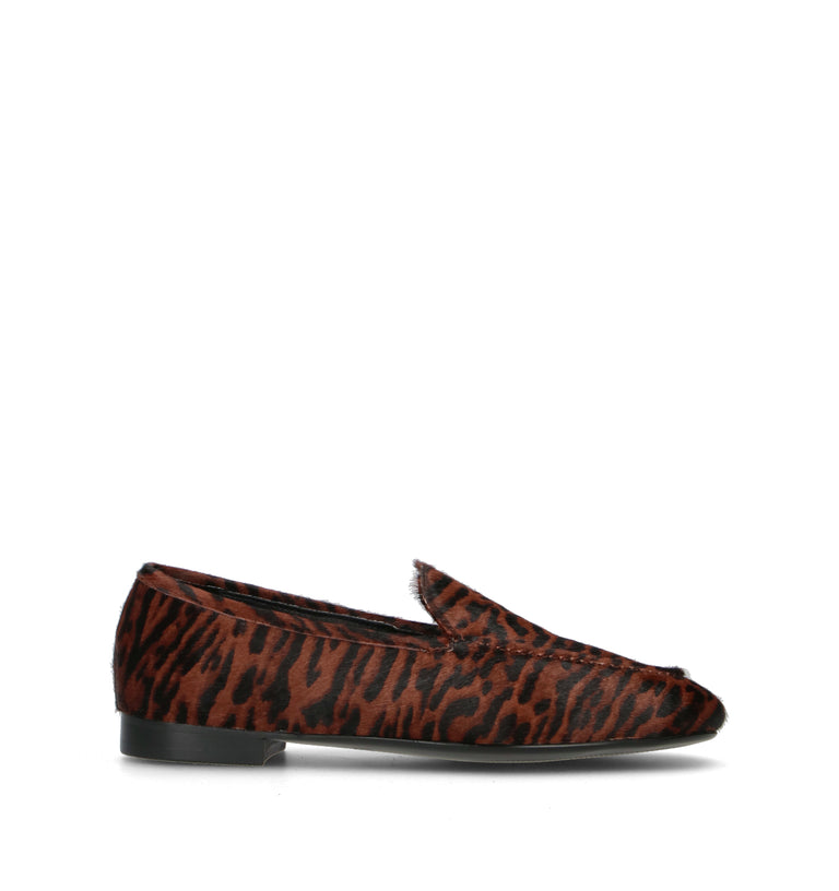 LOAFER Mocassino donna animalier in cavallino