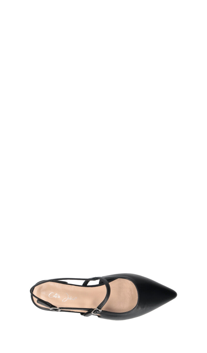 CATCH JUICE Slingback donna nera